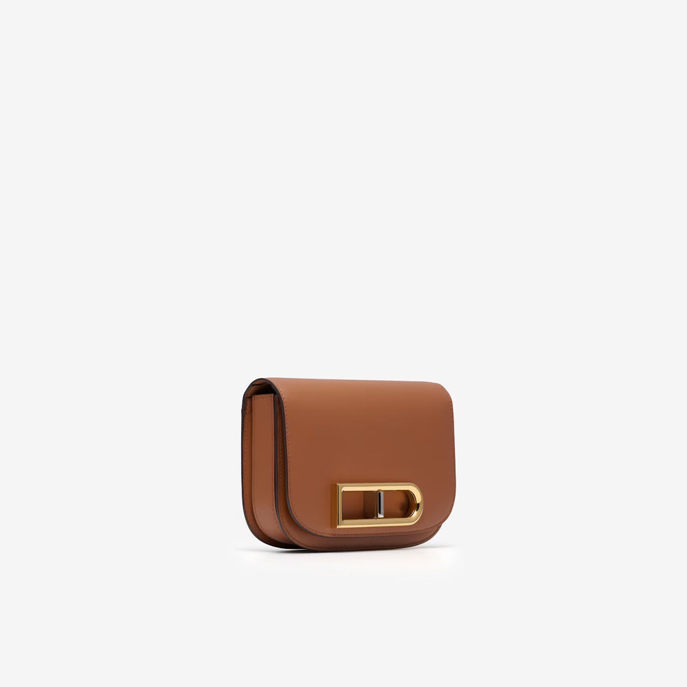 Delvaux Lingot Small in Olen Calf (Tan)