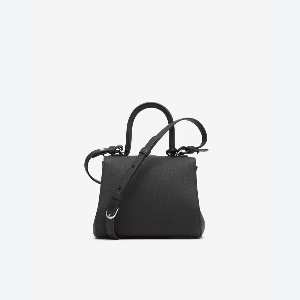 Delvaux Brillant Mini in Rodeo Calf (Black)