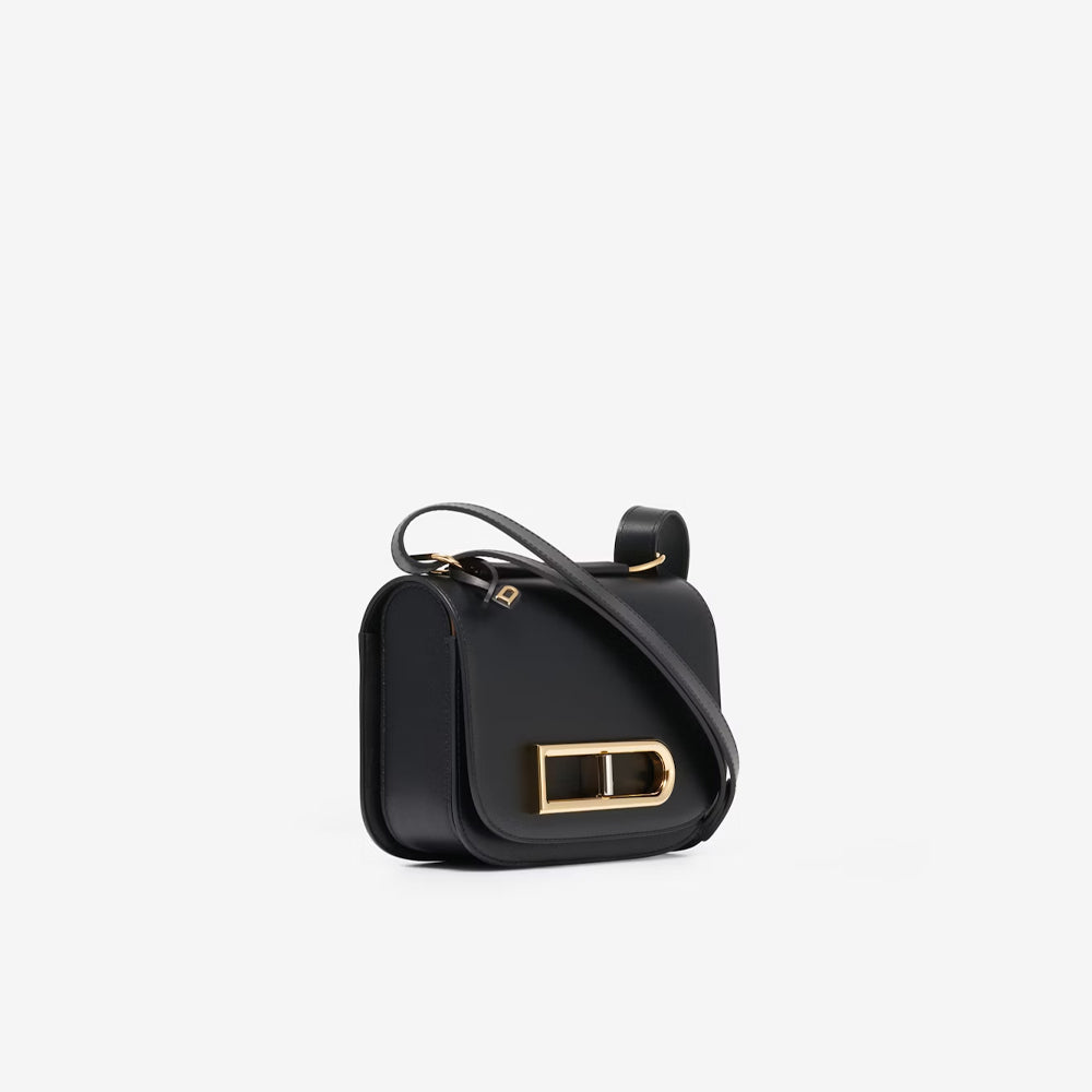 Delvaux Lingot in Olen Calf (Black)