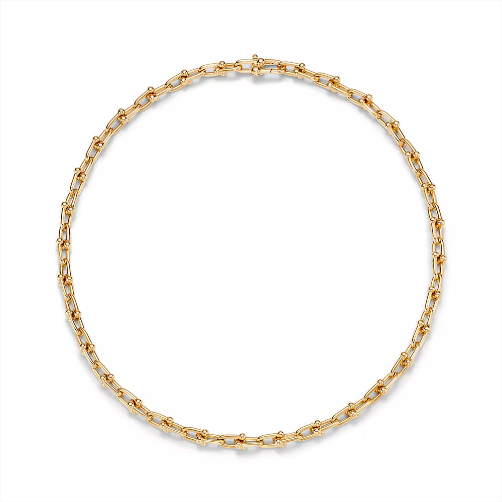 Tiffany & Co. Tiffany HardWear Small Link Necklace in Yellow Gold