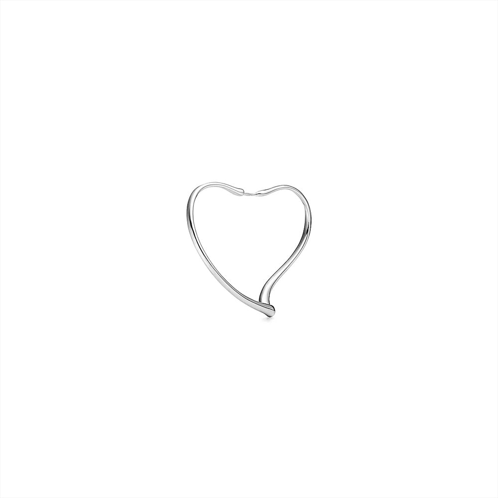 Tiffany & Co. Elsa Peretti® Open Heart Hoop Earrings
