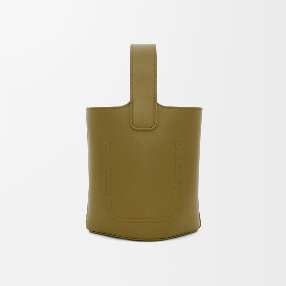 Loewe 經典小牛皮小號 Puzzle 腰包（棕褐）