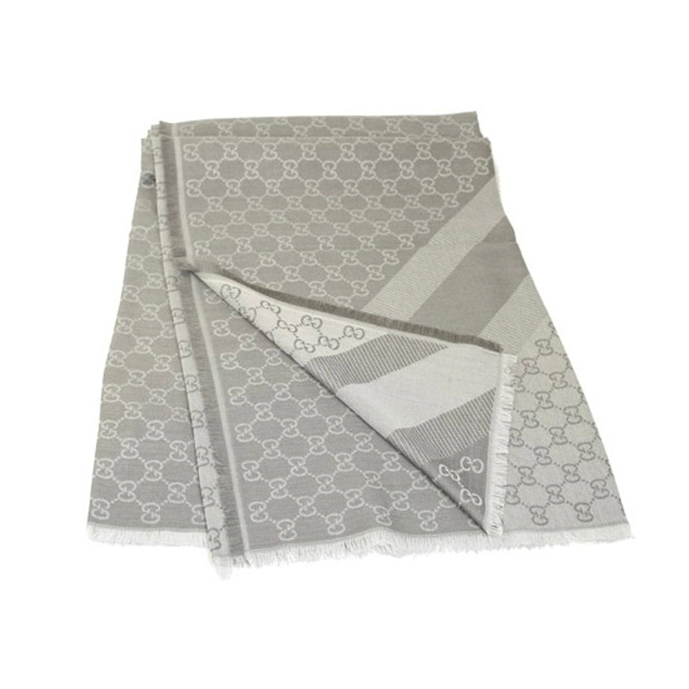 香港現貨 - Gucci GG 圍巾 (灰色) 