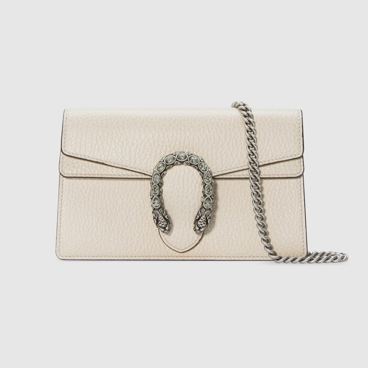 Gucci Dionysus Super Mini Leather Bag (White Leather)