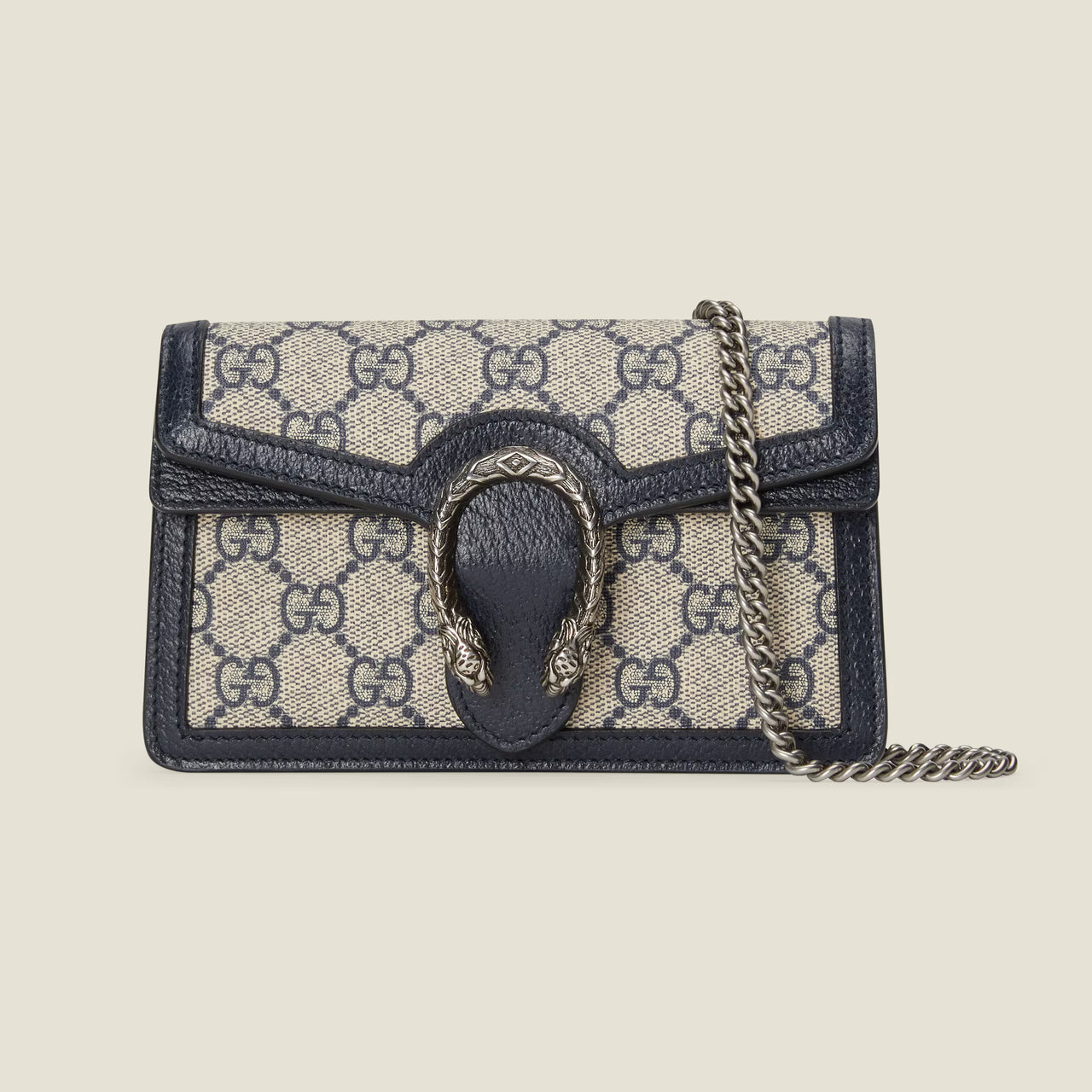 Gucci Dionysus GG Super Mini Bag (Beige & Blue)