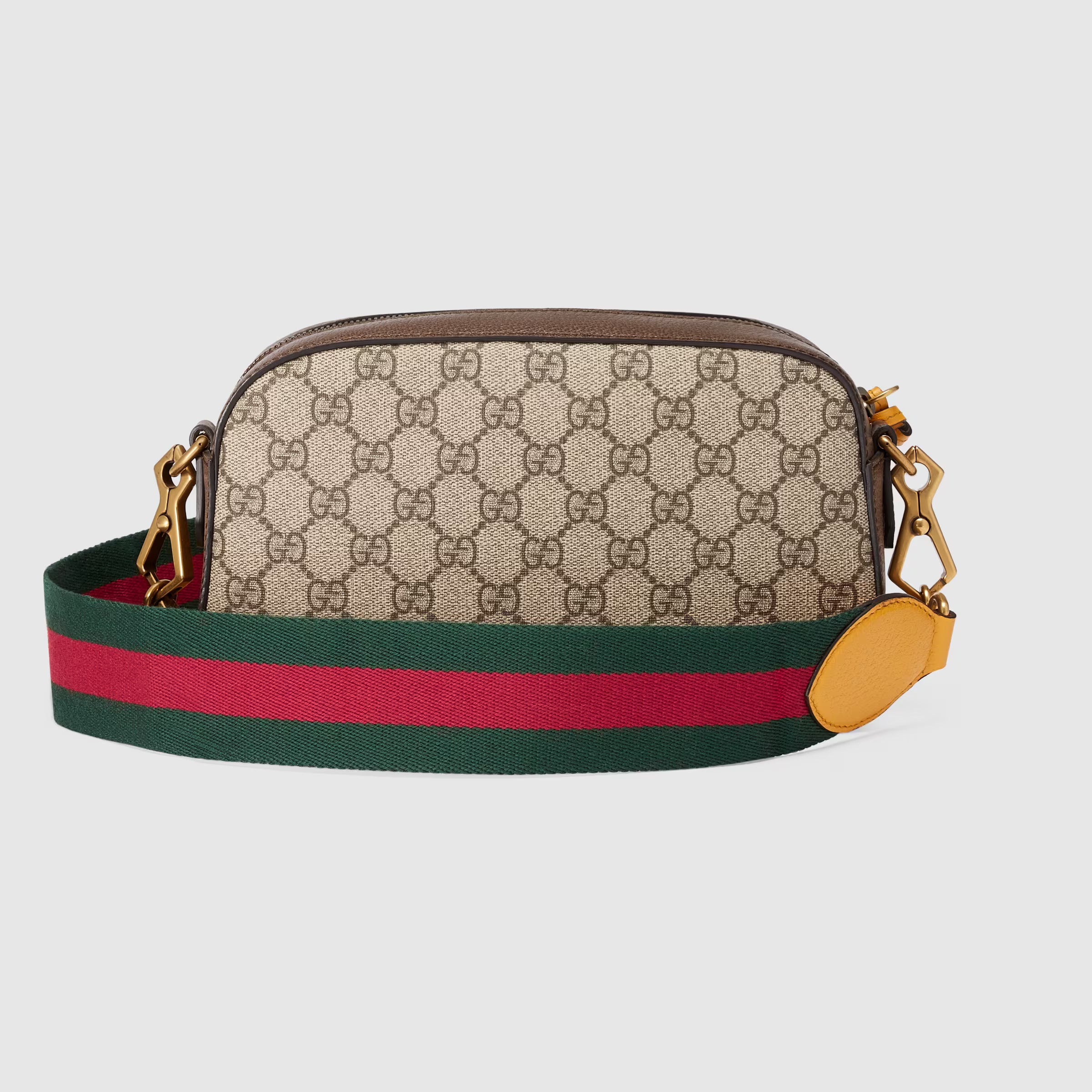 Gucci Neo Vintage GG Supreme Messenger Bag (Beige & Ebony)