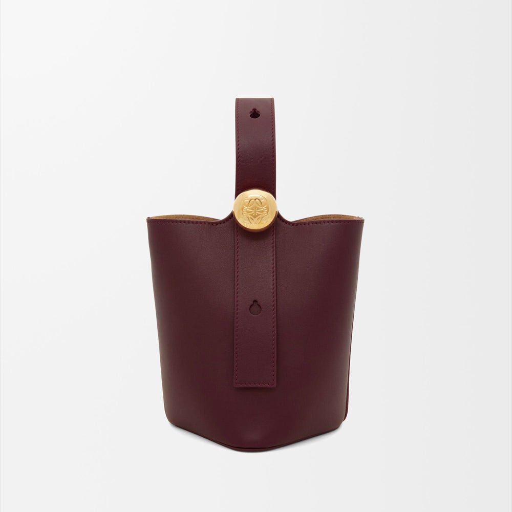 Loewe 經典小牛皮小號 Puzzle 腰包（棕褐）