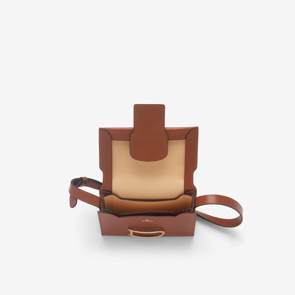 Delvaux Léonce Small in Opera Calf (Tan)