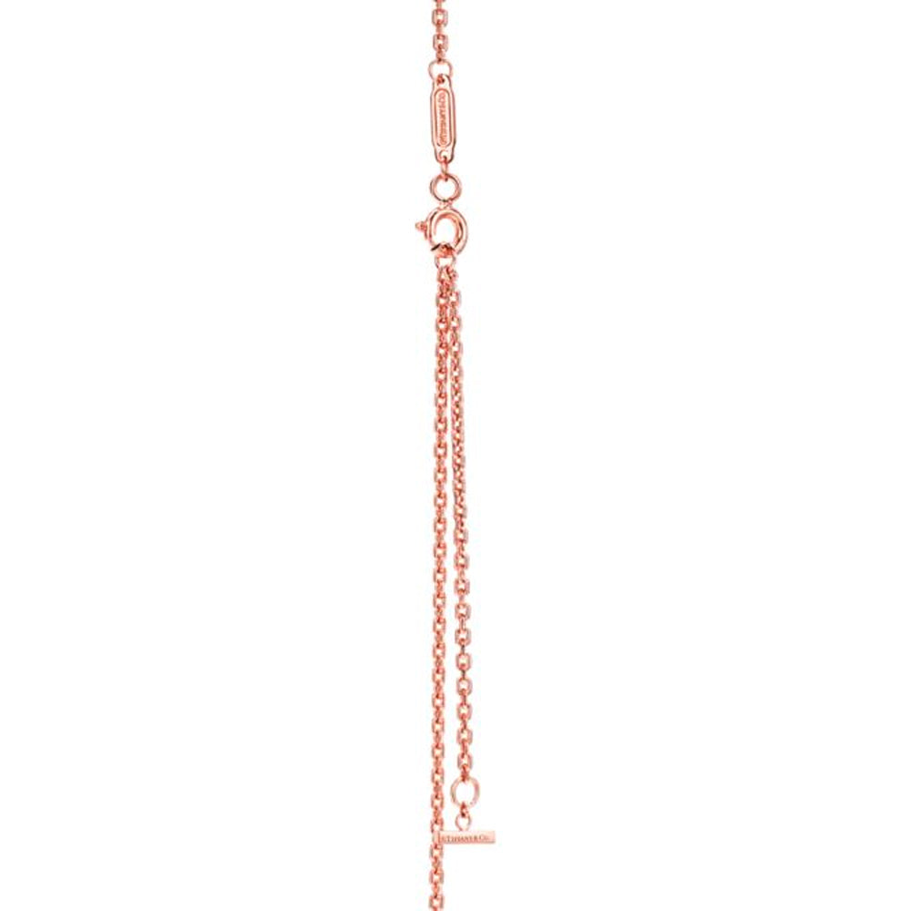 Tiffany & Co. 玫瑰金 Tiffany T Smile 微笑吊墜，小號