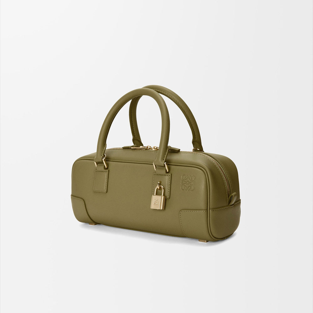 Loewe 經典小牛皮小號 Puzzle 腰包（棕褐）