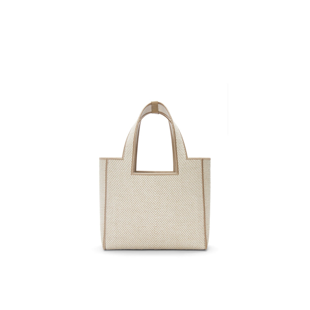 Loewe 經典小牛皮小號 Puzzle 腰包（棕褐）
