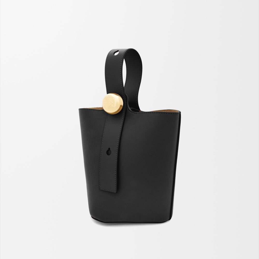 Loewe 經典小牛皮小號 Puzzle 腰包（棕褐）