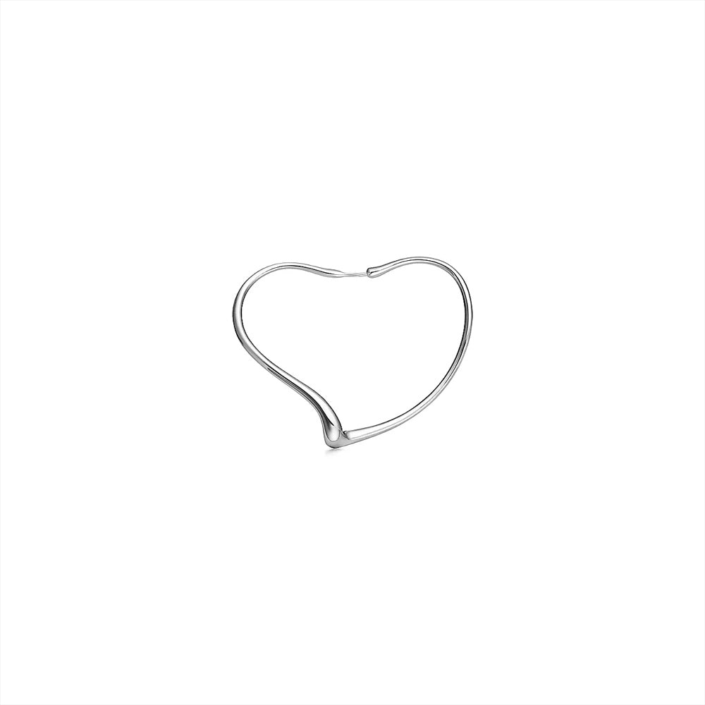 Tiffany & Co. Elsa Peretti® Open Heart Hoop Earrings