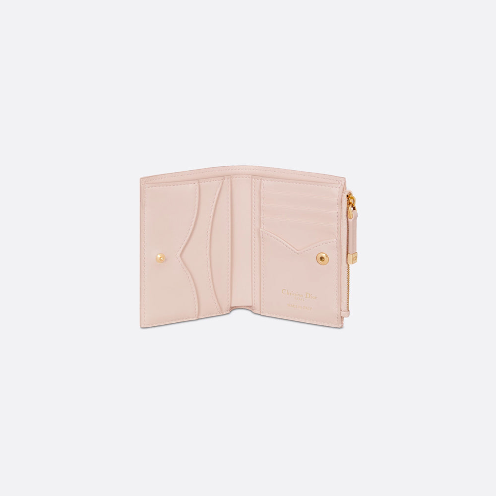 Dior Jolie Dahlia Wallet(Powder Pink Cannage Lambskin)