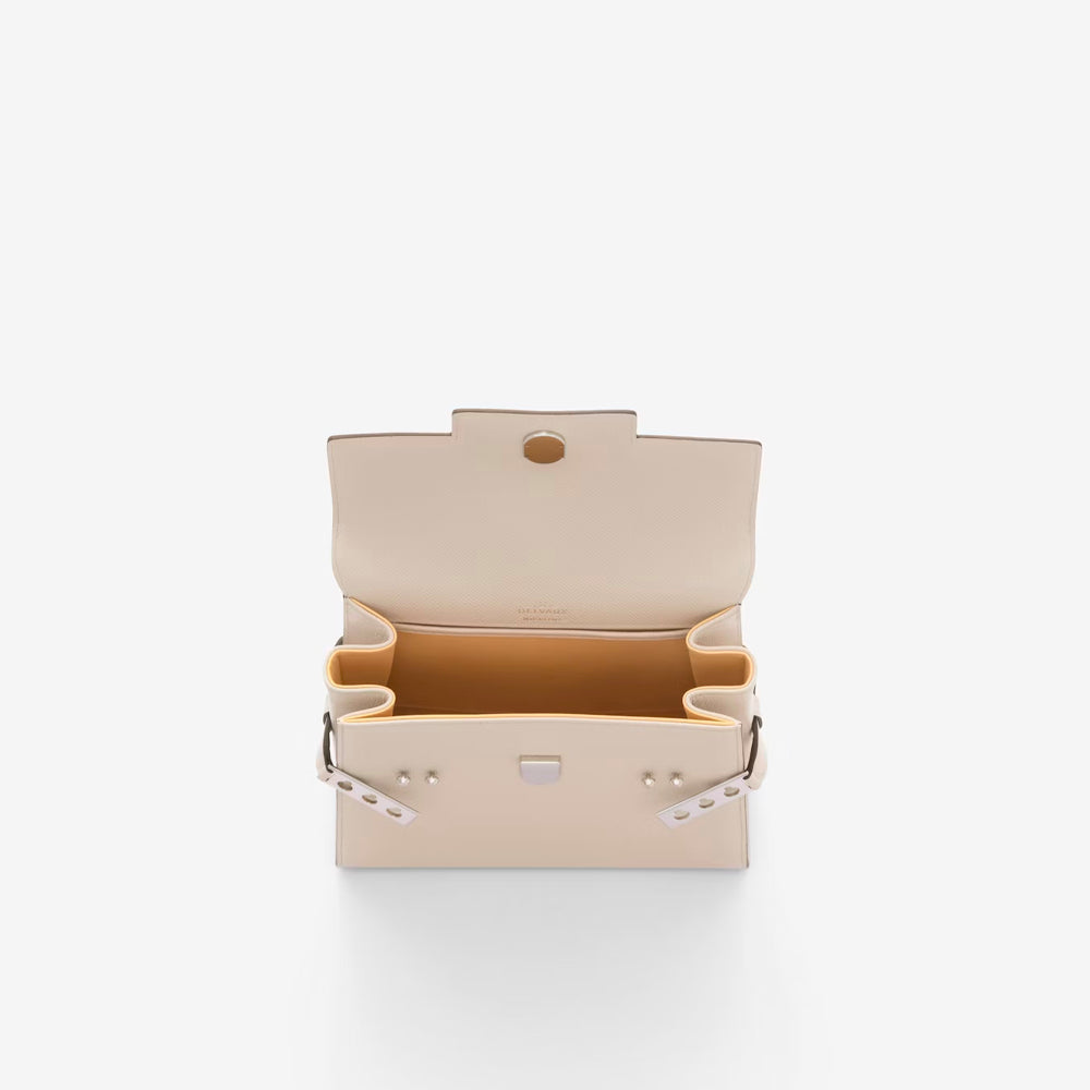 Delvaux Tempête PM 阿爾皮納小牛皮（芝麻）