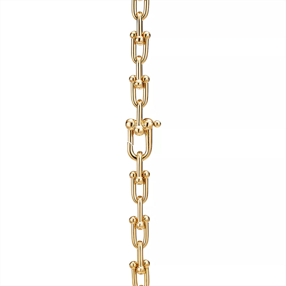 Tiffany & Co. Tiffany HardWear Small Link Necklace in Yellow Gold