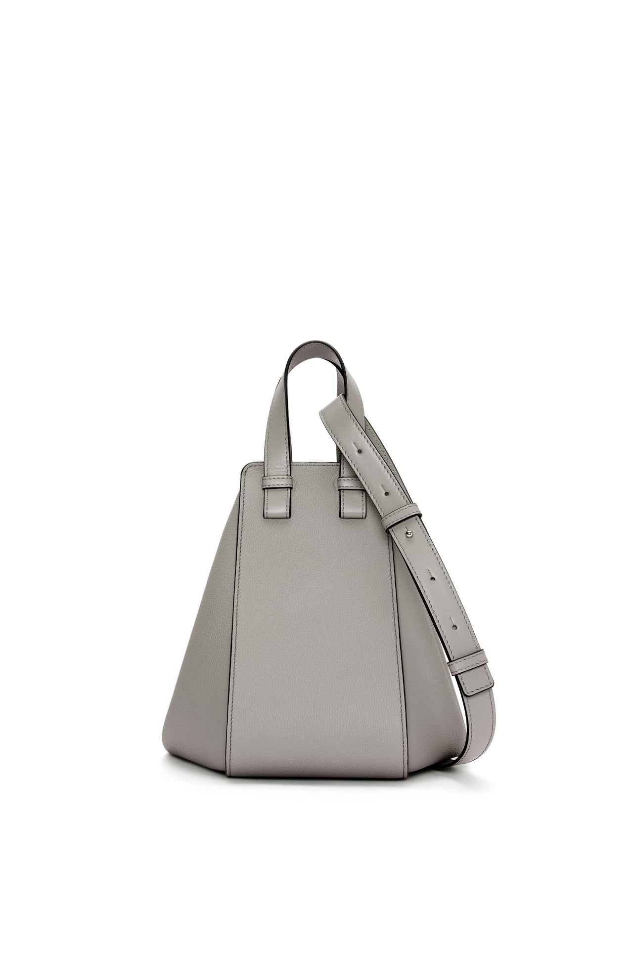 Loewe Small Hammock bag in soft grained calfskin (Colour:  Pearl Grey)