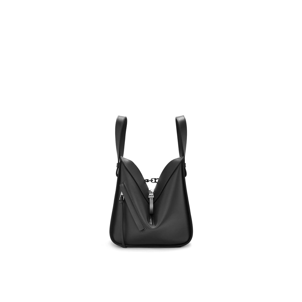 Loewe 經典小牛皮小號 Puzzle 腰包（棕褐）