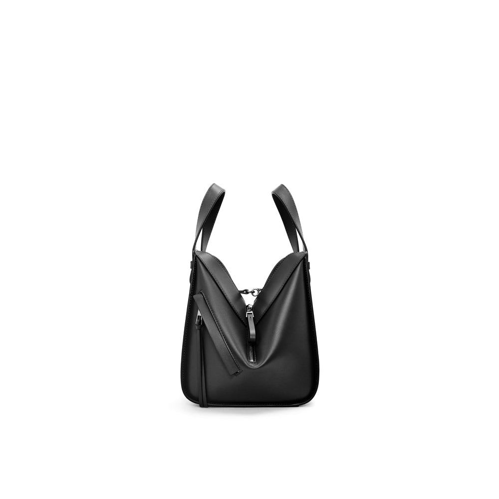 Loewe 經典小牛皮小號 Puzzle 腰包（棕褐）