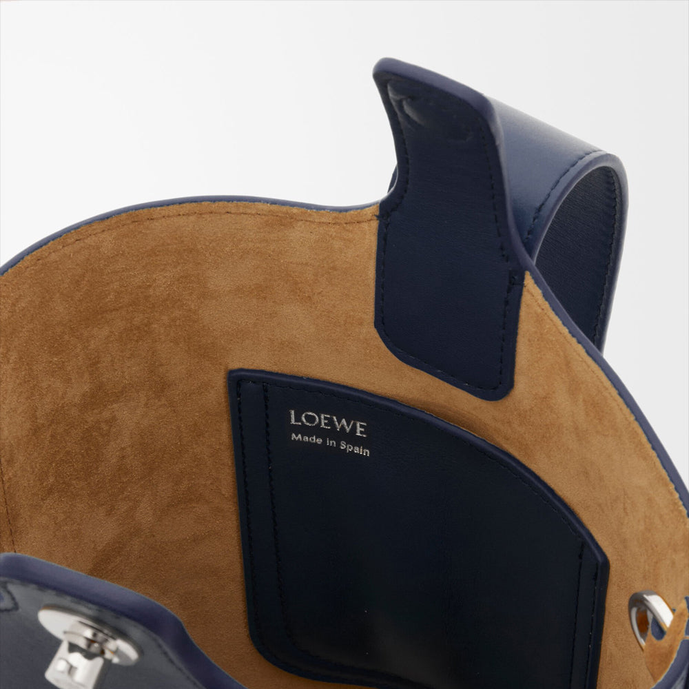 Loewe 經典小牛皮小號 Puzzle 腰包（棕褐）
