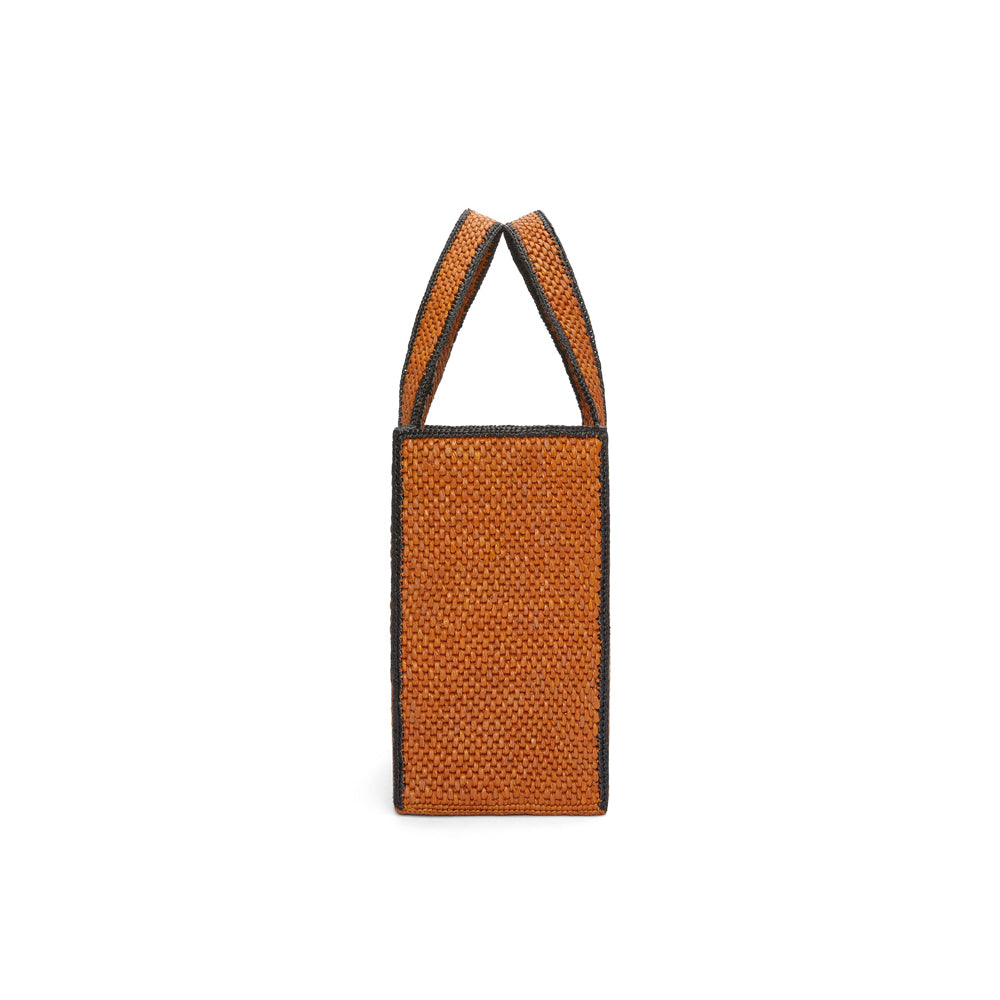 Loewe 經典小牛皮小號 Puzzle 腰包（棕褐）