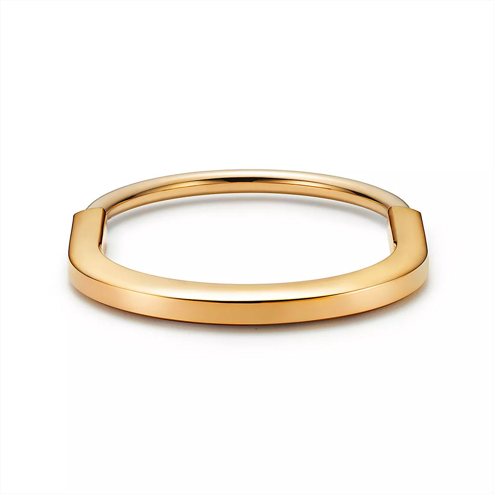 Tiffany & Co. 蒂芙尼鎖黃金手鐲