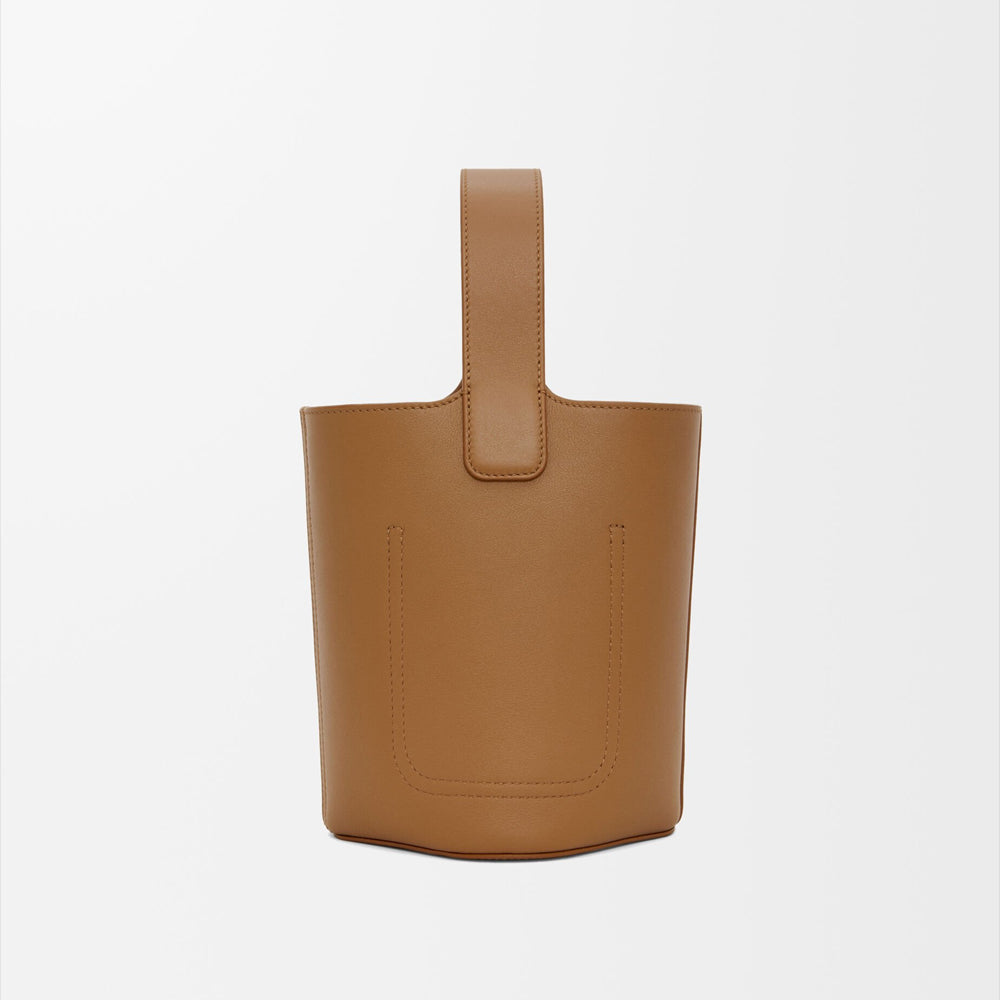 Loewe 經典小牛皮小號 Puzzle 腰包（棕褐）