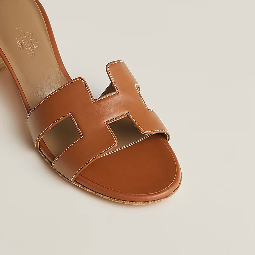 Hong Kong Stock - Hermes Oasis sandal (Gold size37.5)