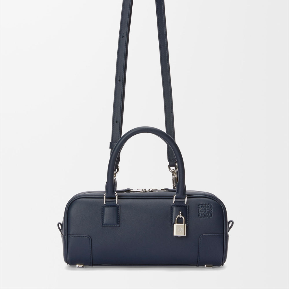 Loewe 經典小牛皮小號 Puzzle 腰包（棕褐）
