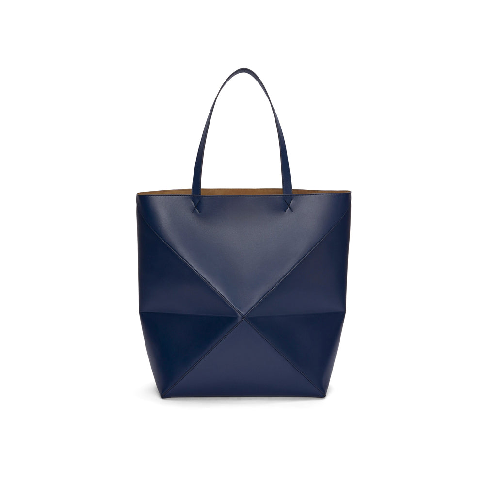 Loewe 經典小牛皮小號 Puzzle 腰包（棕褐）