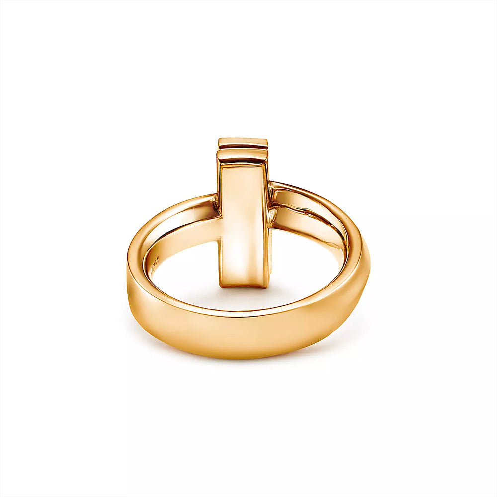 Tiffany & Co. Tiffany T T1 黃金戒指，4.5 毫米寬