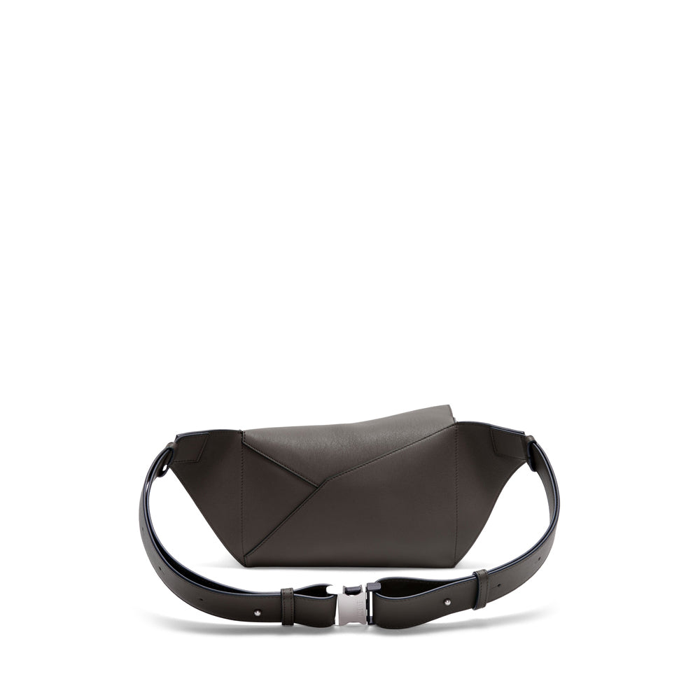 Loewe Small Puzzle Bumbag in classic calfskin (Dark Grey)