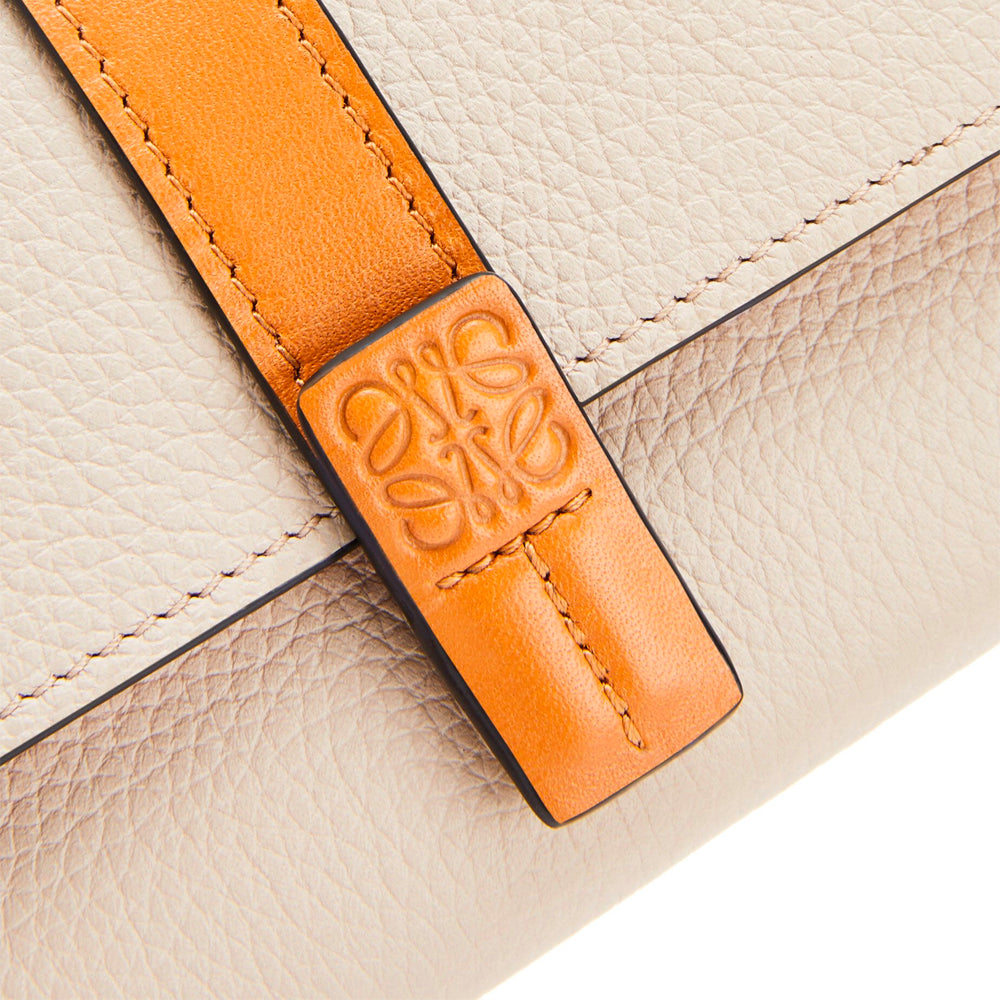 Hong Kong Stock - Loewe Small vertical wallet in soft grained calfskin (Light Oat/Honey)
