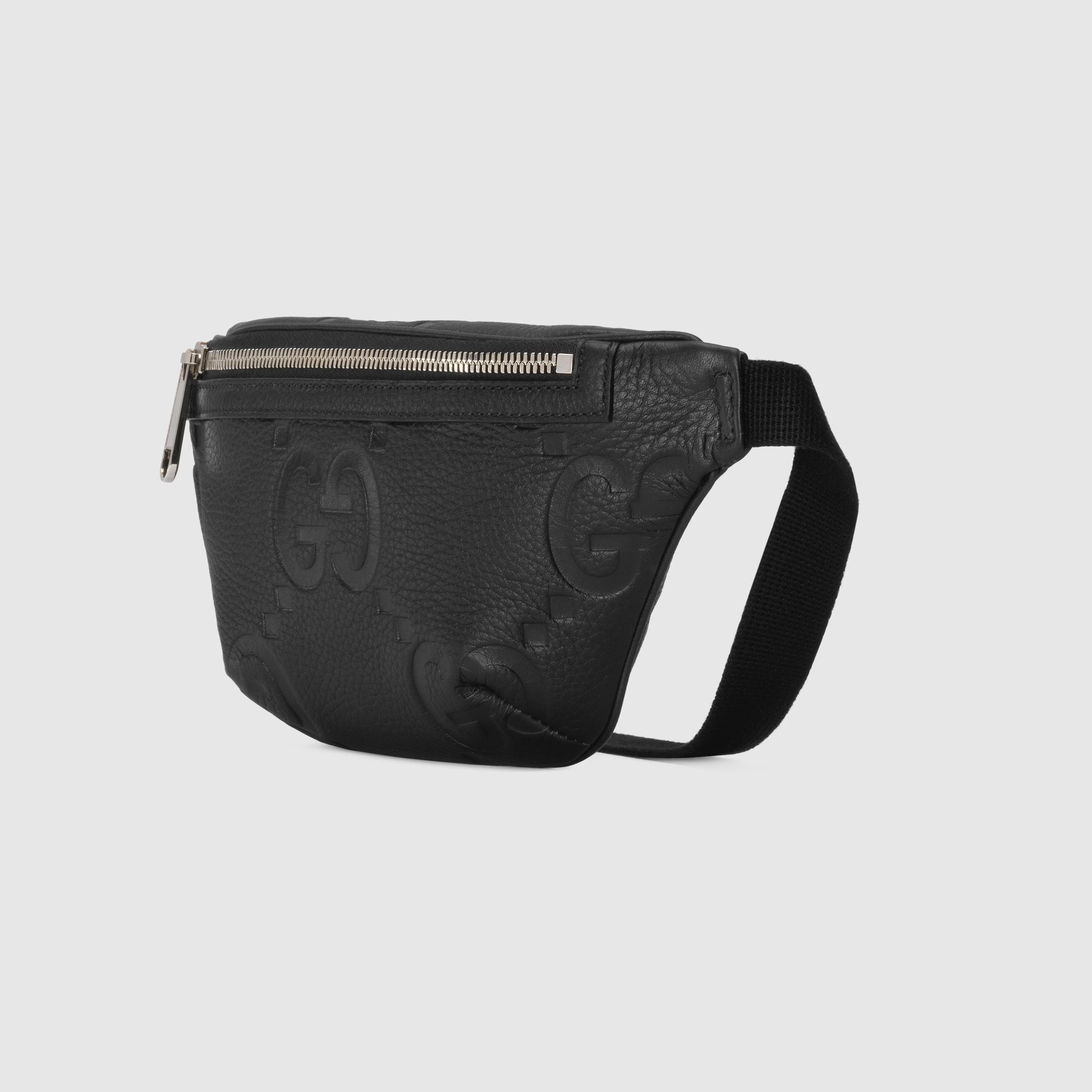 Gucci Jumbo GG Small Belt Bag (Black)