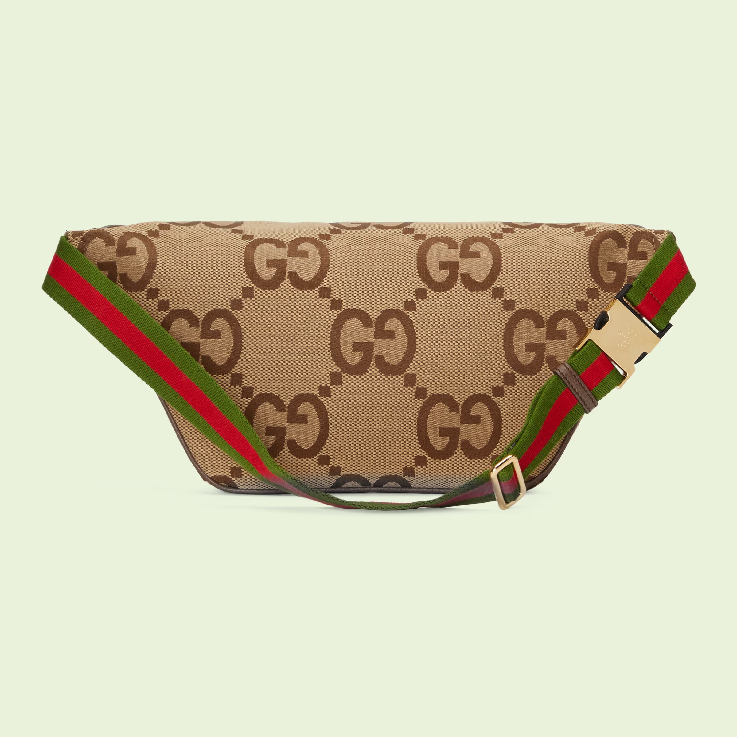 Gucci Jumbo GG Belt Bag (Camel and Ebony)
