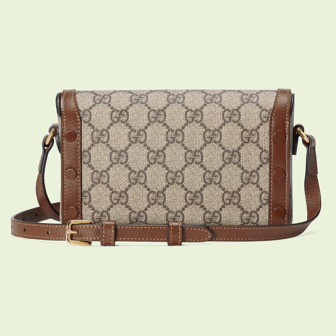 Gucci Horsebit 1955 Mini Bag (Beige & Ebony)