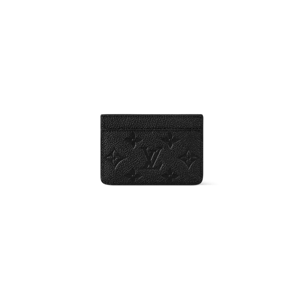 Louis Vuitton Business Card Holder Monogram Empreinte Noir Black