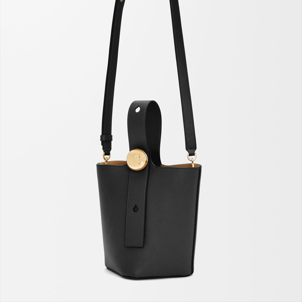 Loewe 經典小牛皮小號 Puzzle 腰包（棕褐）