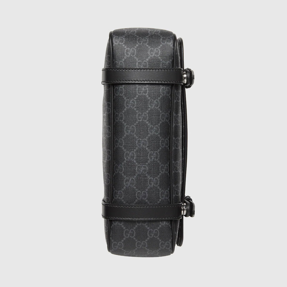 Gucci GG Messenger Bag (Black GG Supreme canvas)