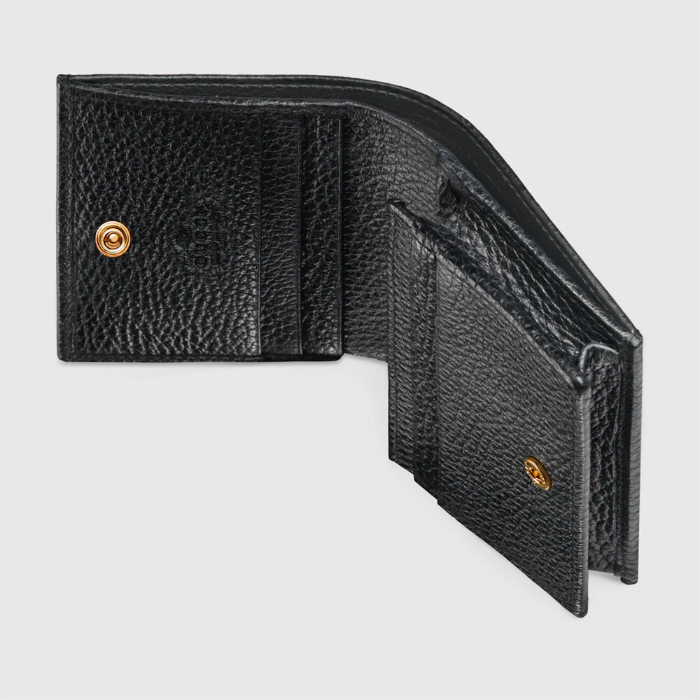 Hong Kong Stock - Gucci LEATHER CARD CASE WALLET (black leather)