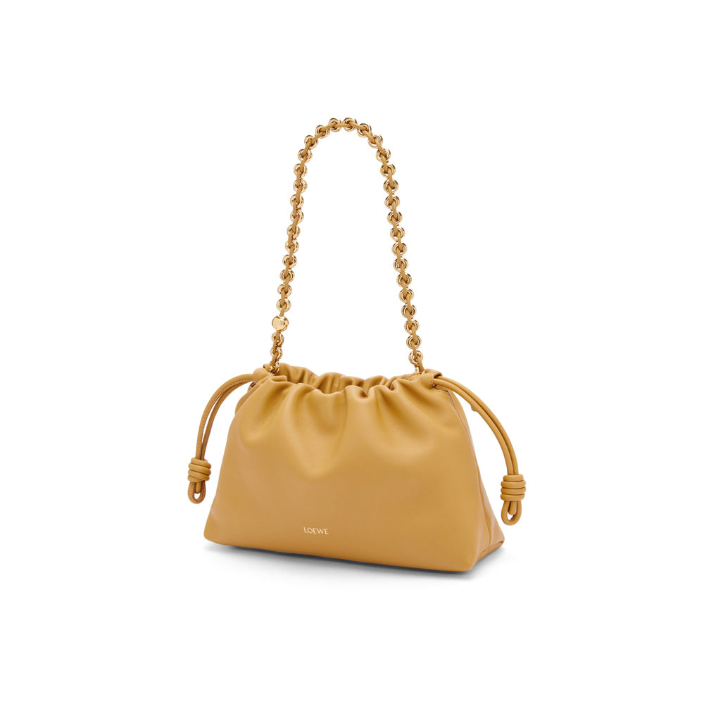 Loewe Medium Flamenco purse in mellow nappa lambskin (Sahara)