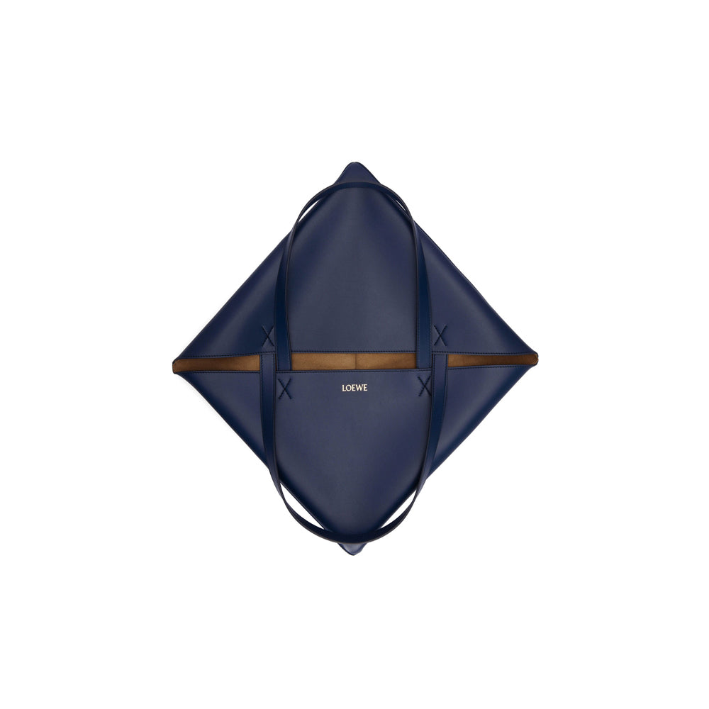 Loewe 經典小牛皮小號 Puzzle 腰包（棕褐）