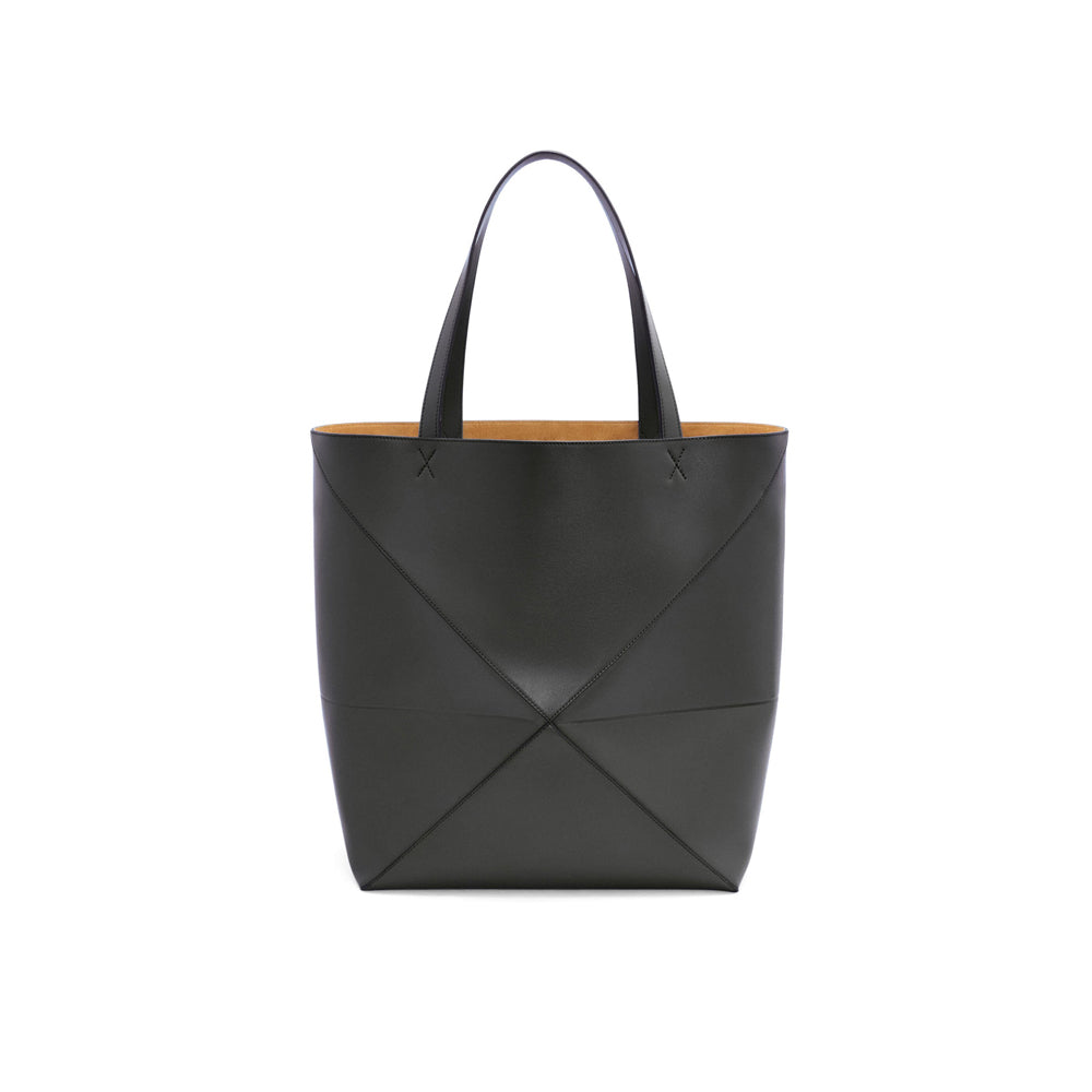 Loewe 經典小牛皮小號 Puzzle 腰包（棕褐）