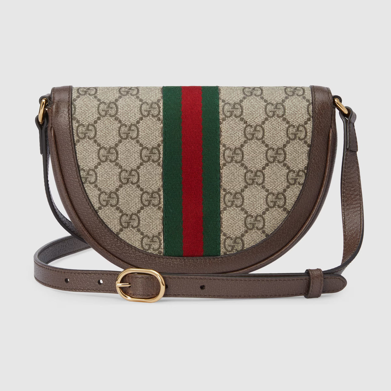 Gucci Ophidia Small GG Shoulder Bag (Beige & Ebony)