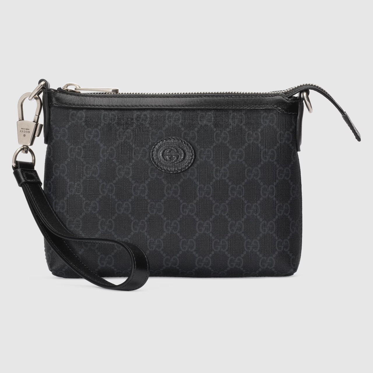 Gucci Messenger Bag with Interlocking G (Black)