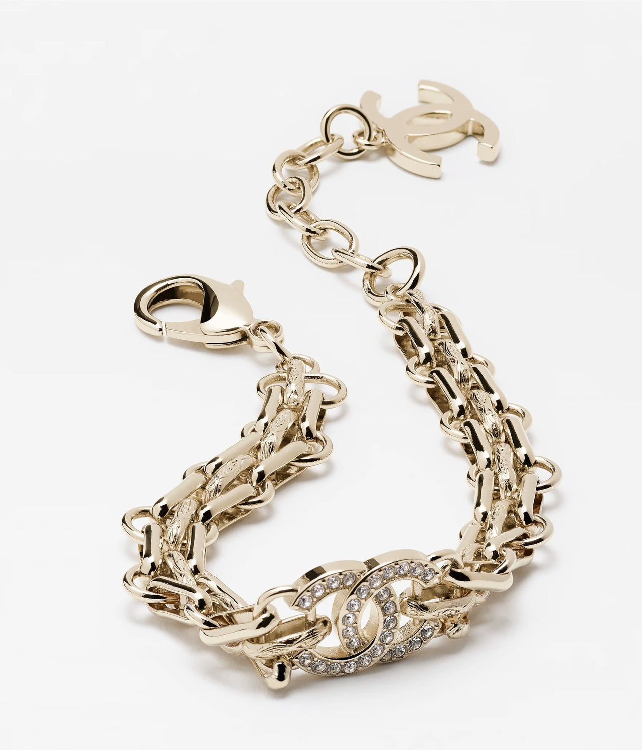 Hong Kong Stock - Chanel CC Logo Bracelet ABG086
