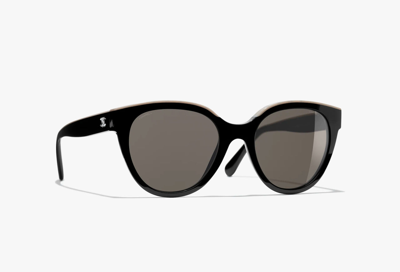 Hong Kong Stock - Chanel Butterfly Sunglasses (Black)
