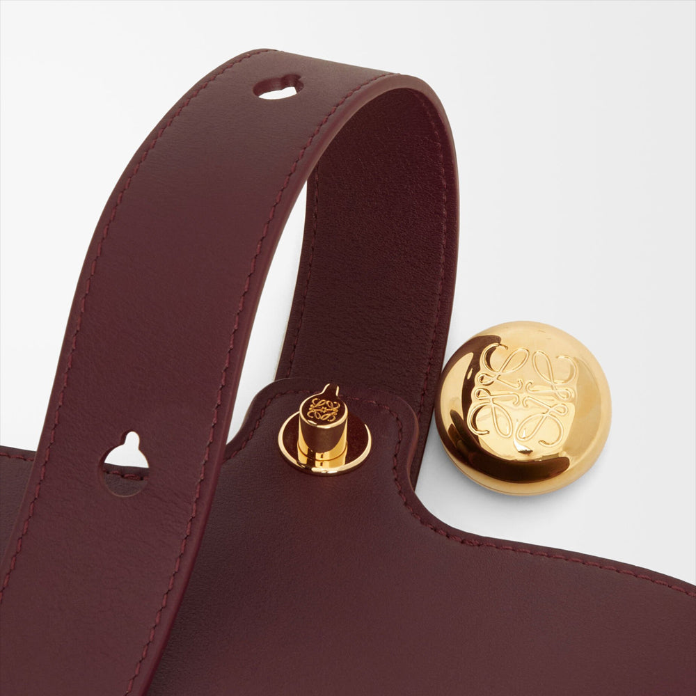 Loewe 經典小牛皮小號 Puzzle 腰包（棕褐）