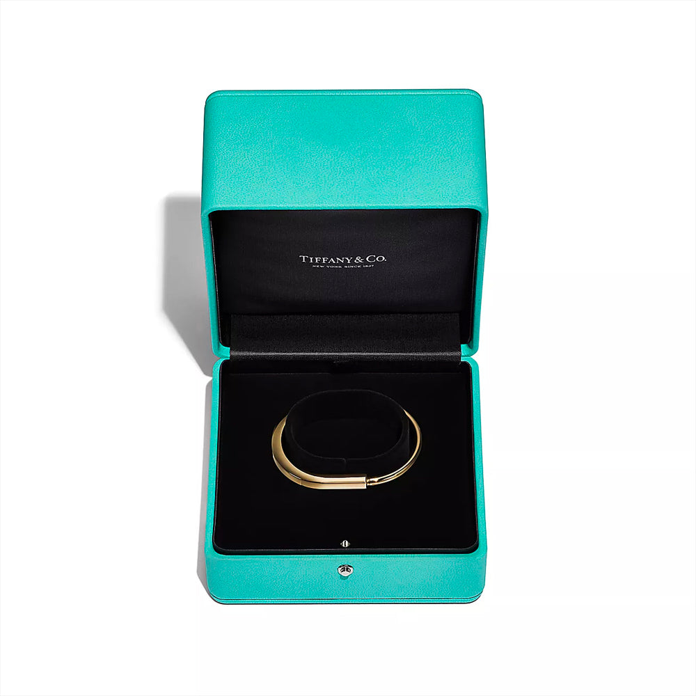 Tiffany & Co. 蒂芙尼鎖黃金手鐲