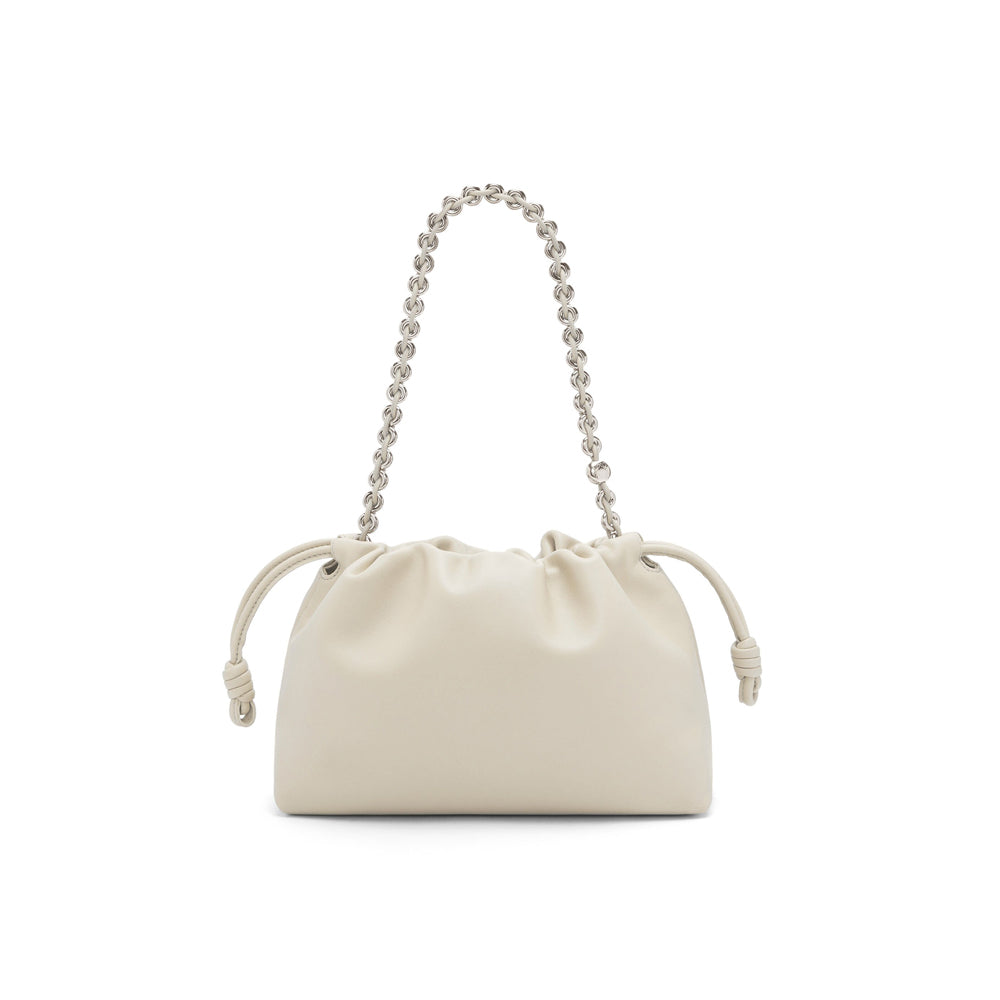 Loewe Medium Flamenco purse in mellow nappa lambskin (Sea Salt)
